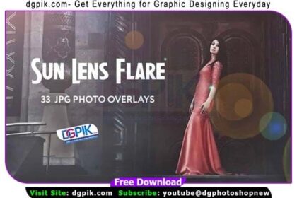 33 Sun Lens Flare Photo Overlays