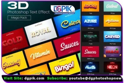 3D Photoshop Text Effects Pack
