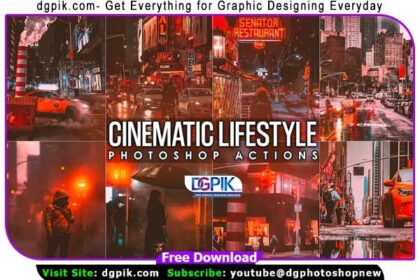 Cinematic Urban Street Photoshopo Actions