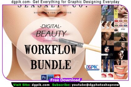155 Digital Beauity Workflow Retoching Photoshop Actions
