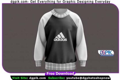 Adidas Sweatshirt Psd Mockup