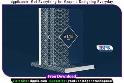 Background Book Cover PSD Mockup