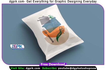 Choco Pouch Psd Mockup
