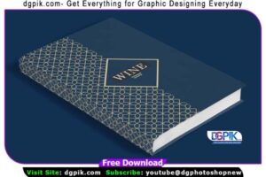 Clean Premium Book PSD Mockup