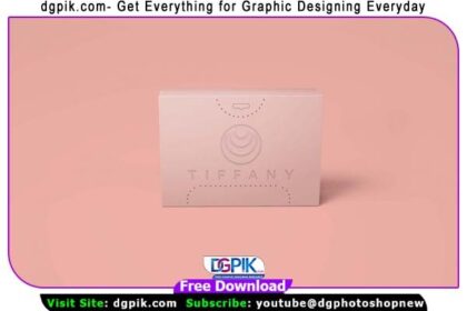 Cosmetic Minimal Box Label PSD Mockups
