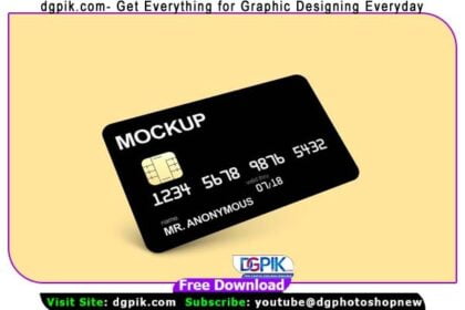 Credit Card Design Psd Mockup