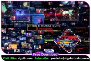 Cyber Network Intro and Transitions After Effects