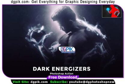 Dark Energizers Effect Photoshop Action 1