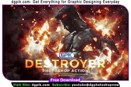 Destroyer Effect Fantasy Photoshop Action