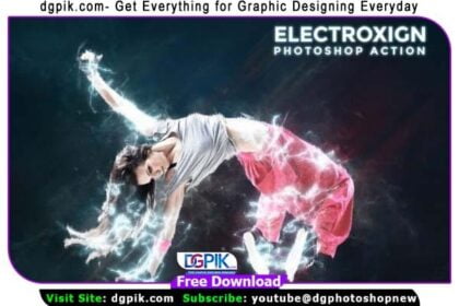 ElectroXign Effect Photoshop Action