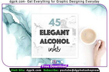 Elegant Alcohol Ink Textures