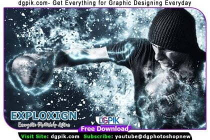 ExploXign Effect Energetic Photoshop Action