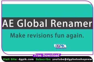 Global Renamer for After Effects