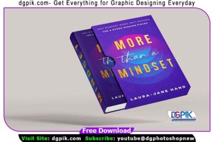 Mindset Book Cover & Sleeve Mockup