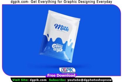 Minimal Pouch Label Psd Mockup