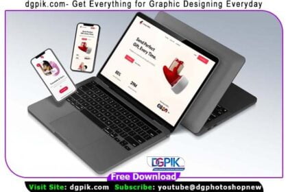 Mobile Web APP PSD Mockup