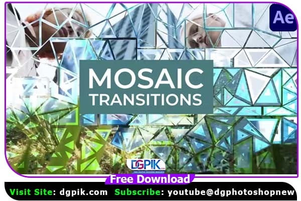 Mosaic Transitions for After Effects