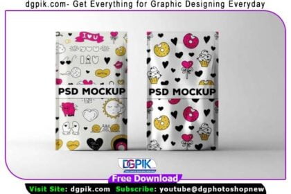 New Pouch Label PSD Mockups