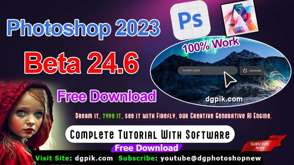 Photoshop 2023 Beta 24.6 Free Download