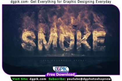Real Smoke Logo Text Effect1