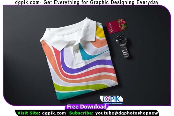 Simple Tshirt Branding Psd Mockup