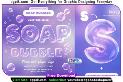 Soap Bubbles Effect Photoshop Action
