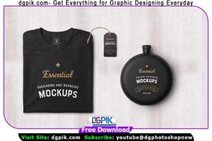 Tshirt Branding Psd Mockup