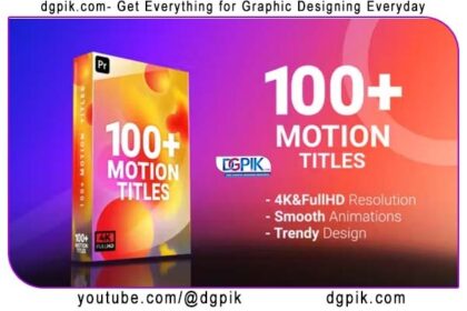 100+ Motion Graphics Premiere Pro Template