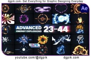 Advanced Energy Explosions Pack for After Effects