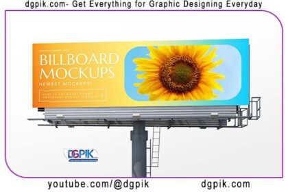 Highway And City Billboard in Urban Psd Mockups