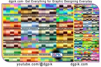 Photoshop Gradeint with Various Color Spectrum