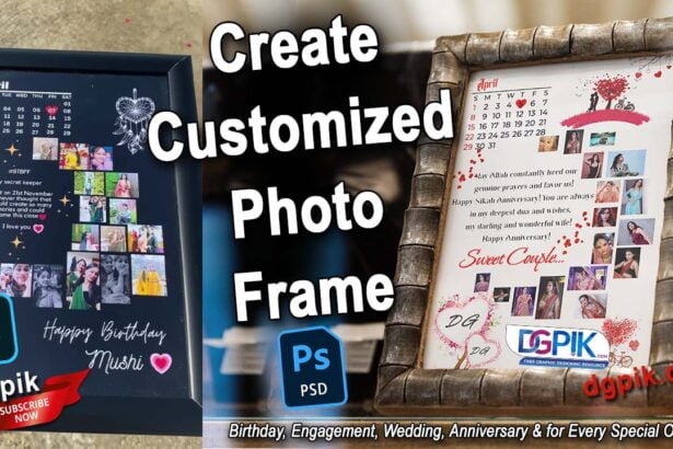 create Customized Photo Frame Psd