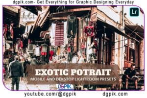 Exotic Potrait Lightroom Presets Dekstop and Mobile