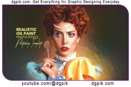 Realistic Oil Paint Photo Effect