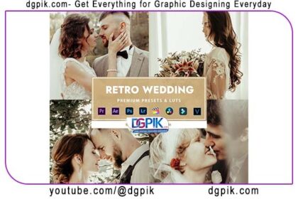 Retro Wedding Lightroom Presets Dekstop and Mobile
