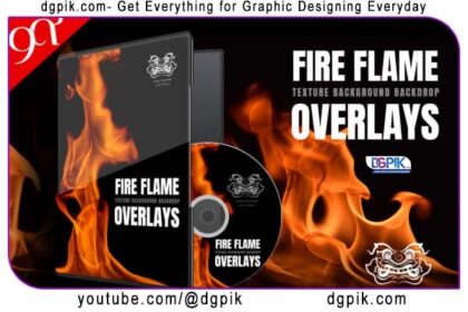 200 Fire Photoshop Overlays