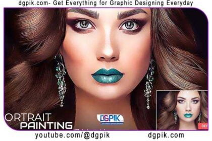 Portrait Painting Photoshop Action