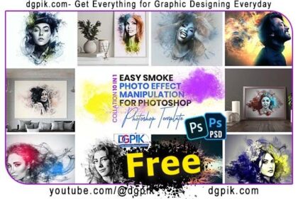 Smoke Photoshop Photo Effect Psd Bundle