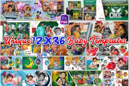 Unique 12X36 Baby PSD Templates 95PSD