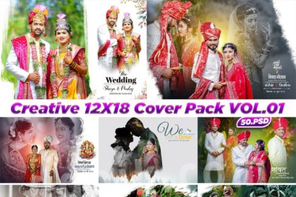 Creative 12X18 Cover Pack VOL.01 50 PSD By DGPik
