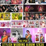 180 Stylish 12x36 Wedding Album Psd DG1048
