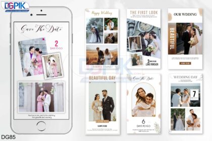2024 Instagram Story 10PSD Pack - DG85