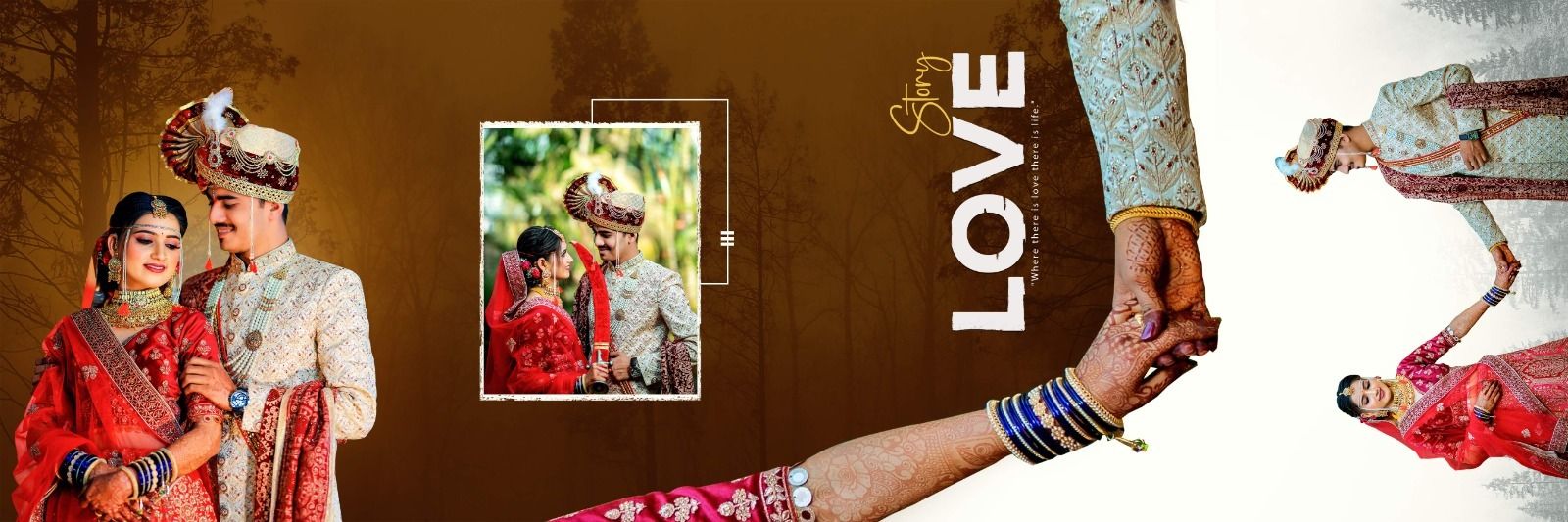 12X36 Double Exposer Wedding Album (20 Premium PSD)