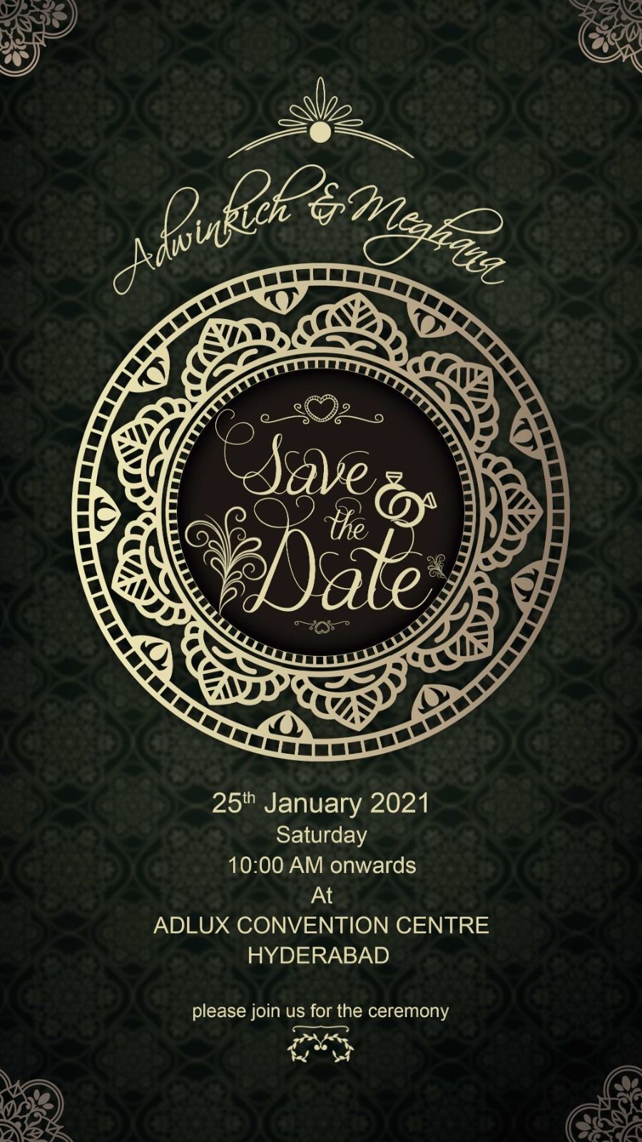 NEW 60 WEDDING INVITATION Psd Template