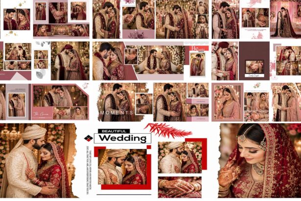 10 Beautiful Wedding Album PSD Templates 2026 Free Download