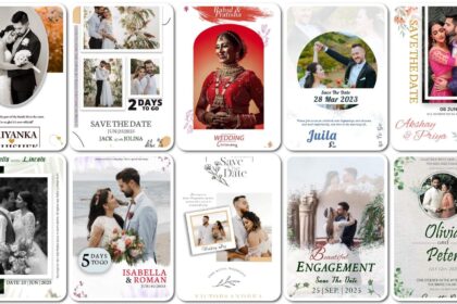 10 Free Creative WhatsApp Wedding Invitation PSD Template