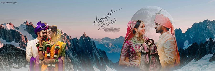free-romantic-couple-wedding-album-12x36-psd-design