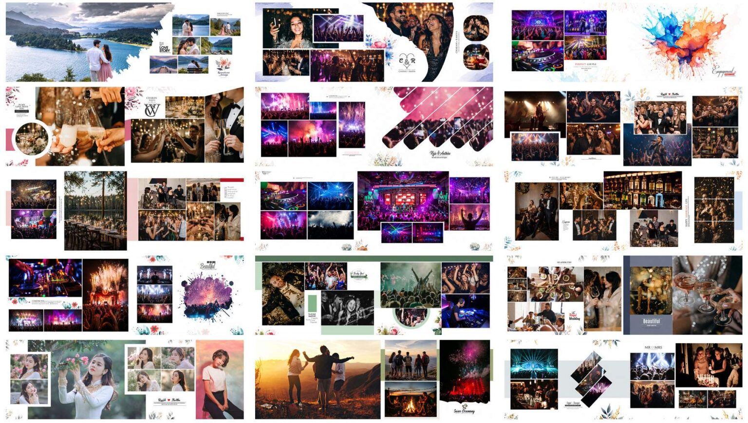 20 Latest 12x36 Album PSD Templates Free Download