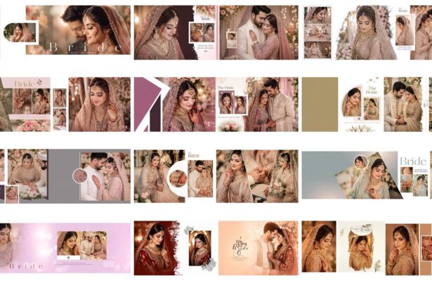 DGPik.com Free 13 Stylish 12x36 Wedding Album Design PSD Download