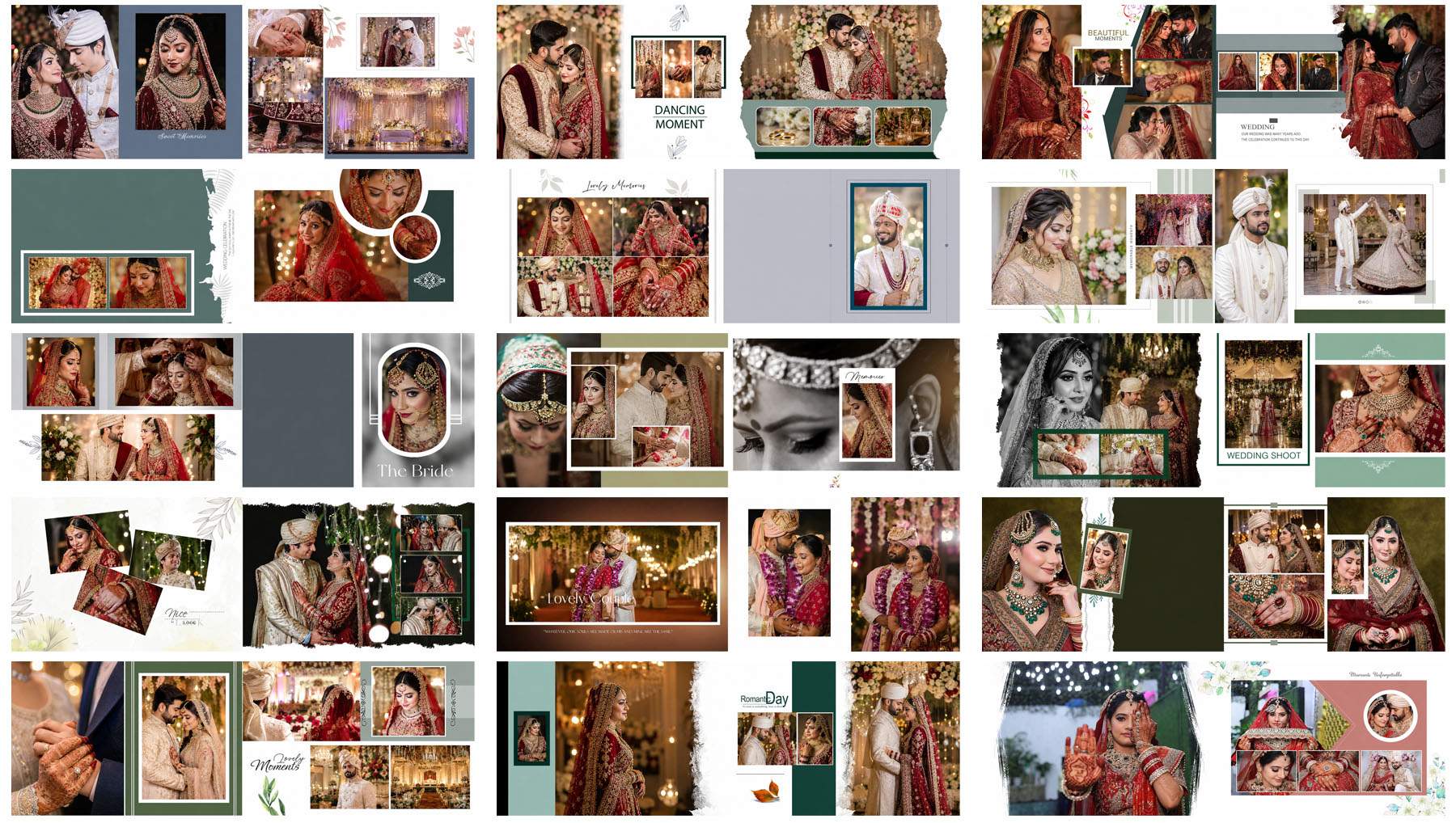 DGPik.com Free 15 Royal 12x36 Wedding Album PSD Templates for Photoshop